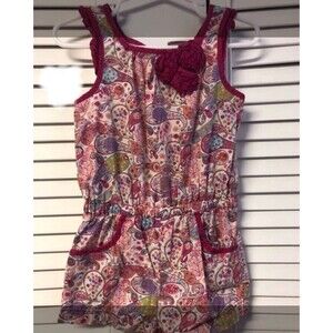 Liberty Of London size 4T paisley short romper